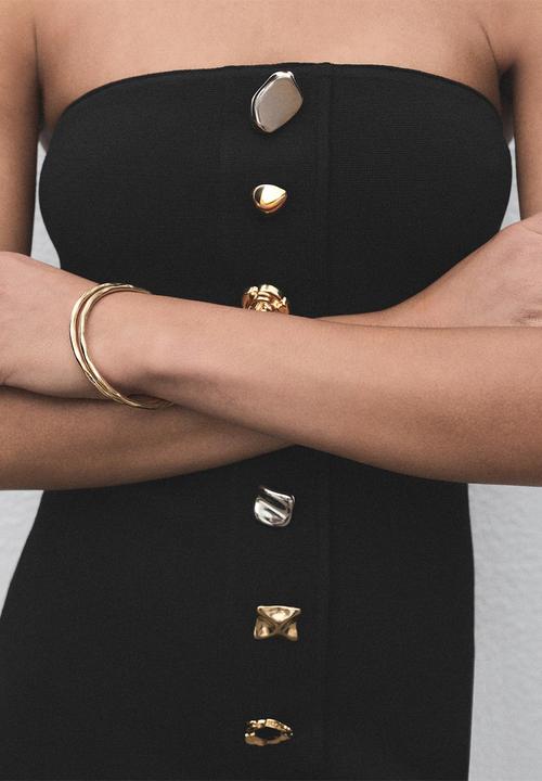 MANGO - Dress dali -  black