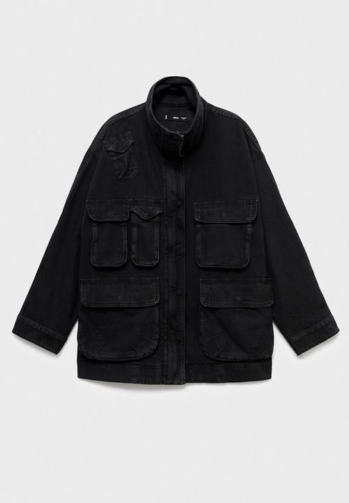 MANGO - Parka ramona - open-grey