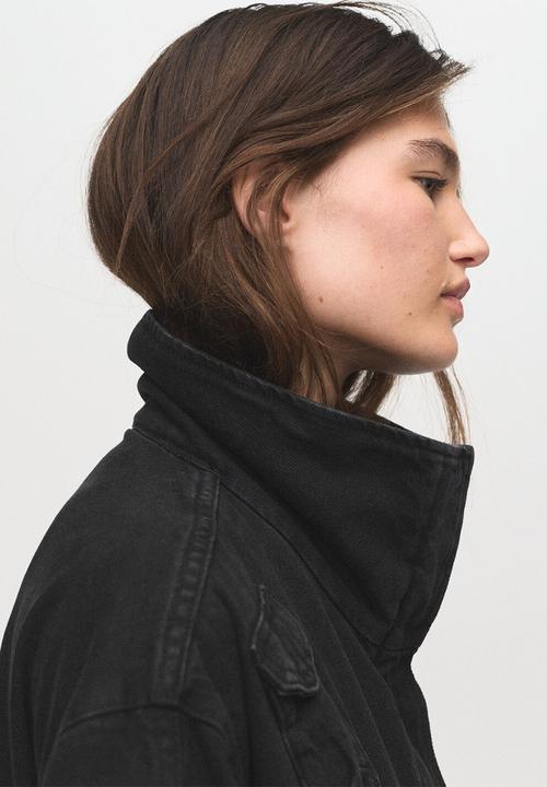 MANGO - Parka ramona - open-grey