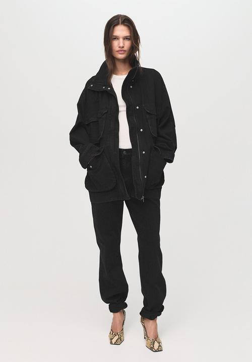 MANGO - Parka ramona - open-grey