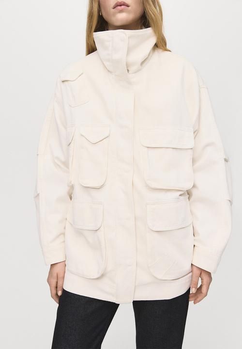 MANGO - Parka Ramona - Natural