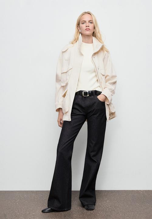 MANGO - Parka Ramona - Natural