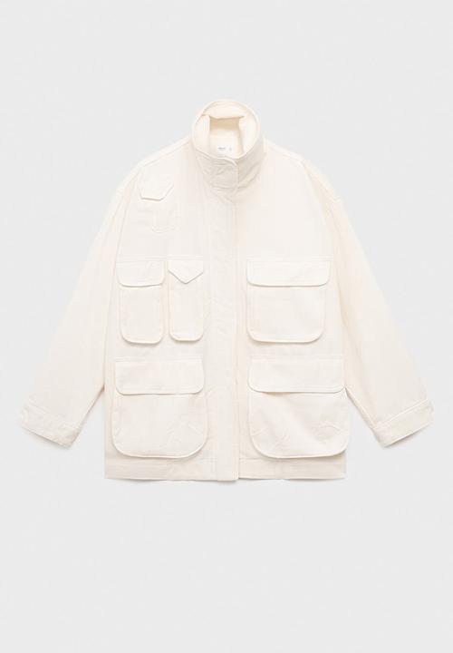 MANGO - Parka Ramona - Natural