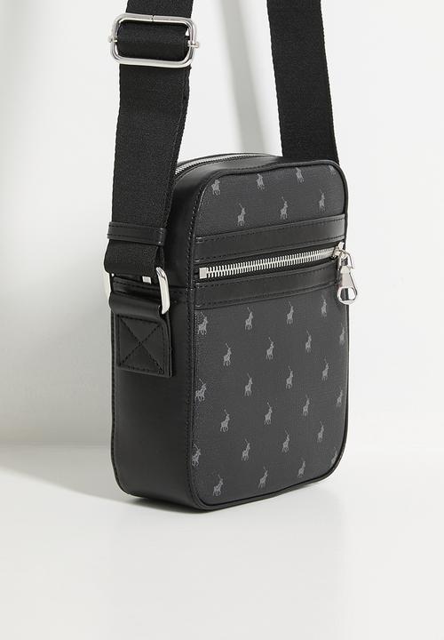 POLO - Signature Compact Crossbody - Black
