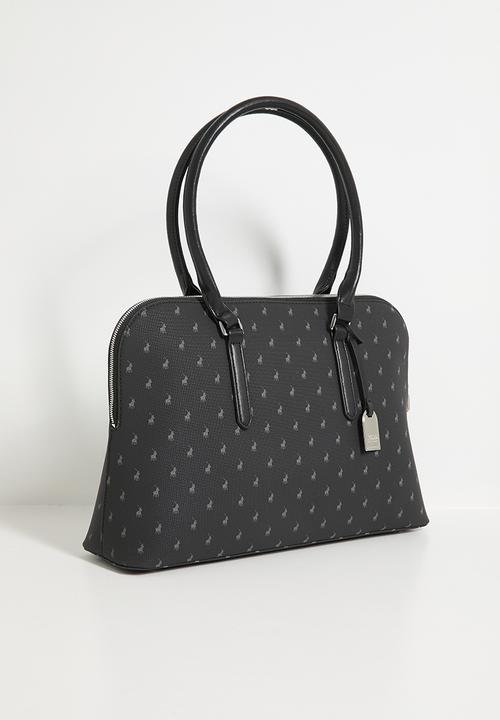 POLO - :conic laptop bag- black