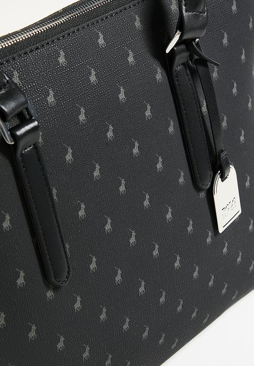 POLO - :conic laptop bag- black