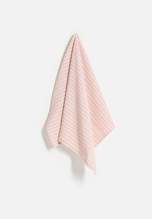 Excellent Houseware - Libby kitchen towel set of 3 - Pink