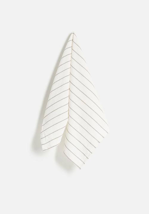 Excellent Houseware - Libby kitchen towel set of 3 - sand