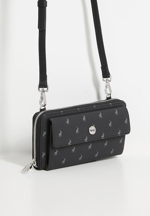 POLO - Iconic phone sling - black