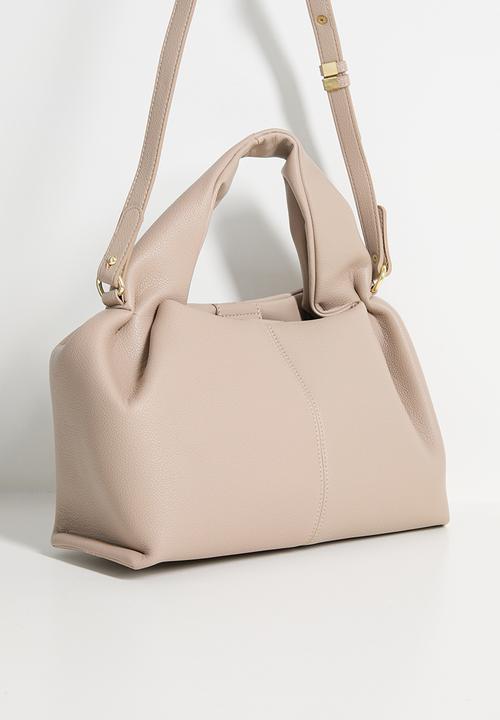 Tessa Design - Bianca dumpling messenger bag - beige