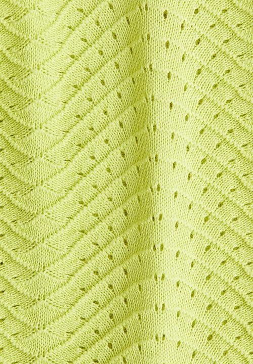 H&M - Textured cotton dress - lime green 