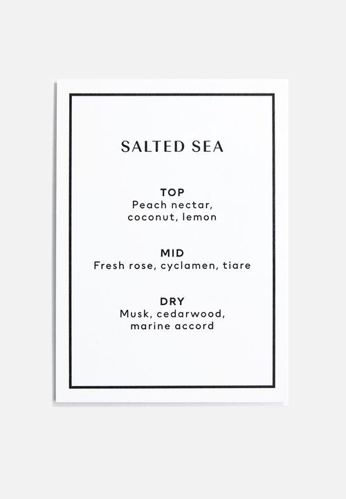 H&M - Scented candle in glass holder - salted sea
