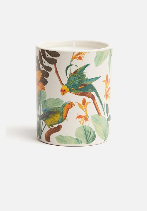 H&M - Scented candle in a ceramic holder - tonka santal