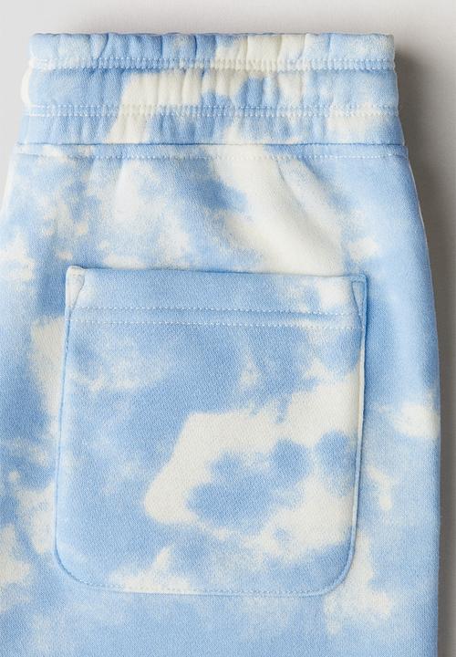 H&M - Printed sweatshorts - light blue the simpsons