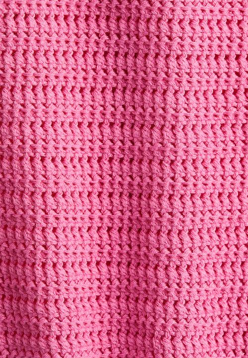 H&M - Pointelle-knit cardigan - pink