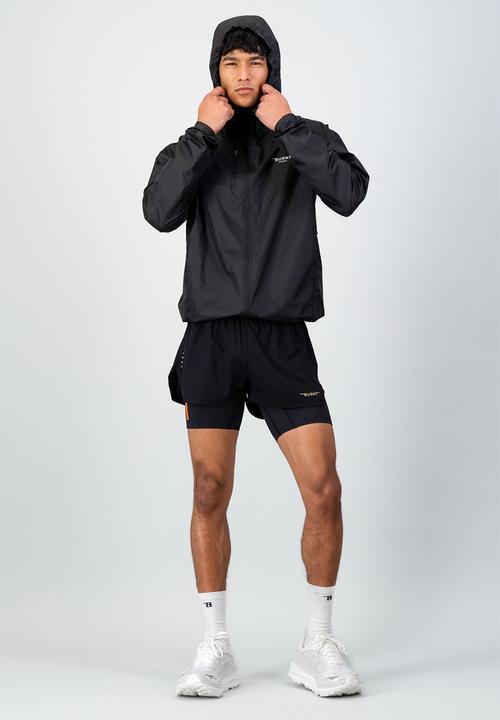 Burnt  - Fundamental Lightweight Jacket - Black