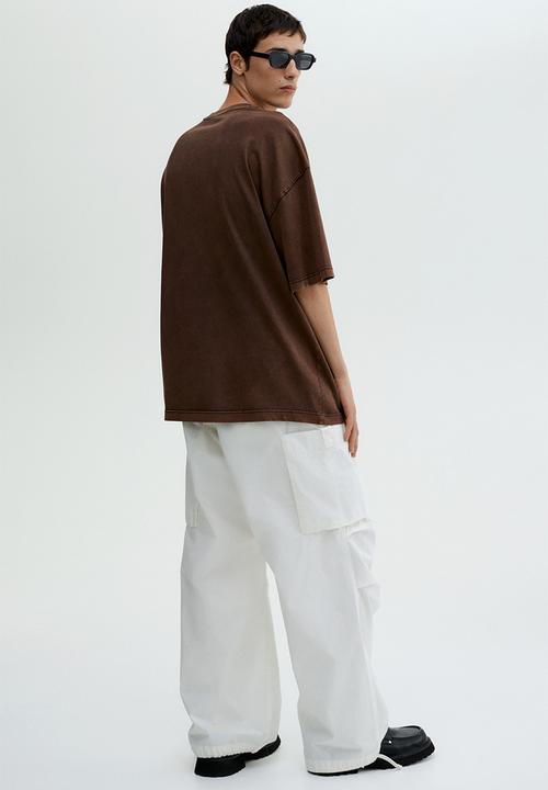 H&M - Oversized fit t-shirt - brown