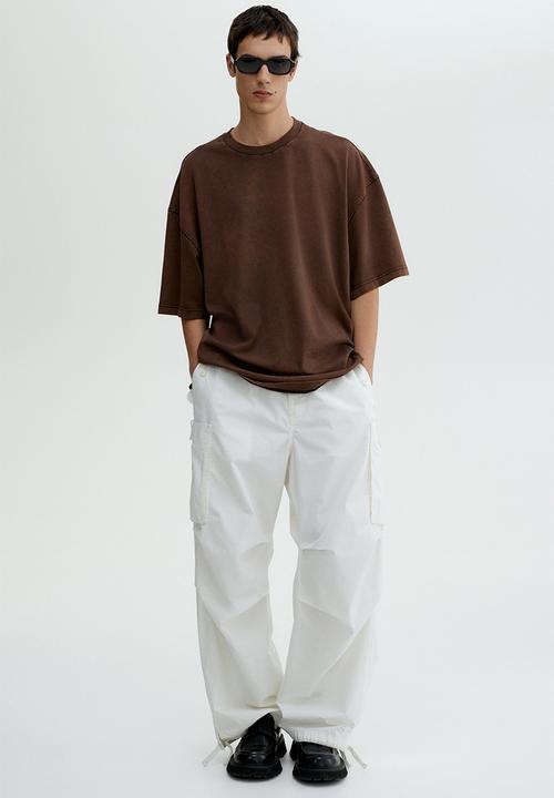 H&M - Oversized fit t-shirt - brown