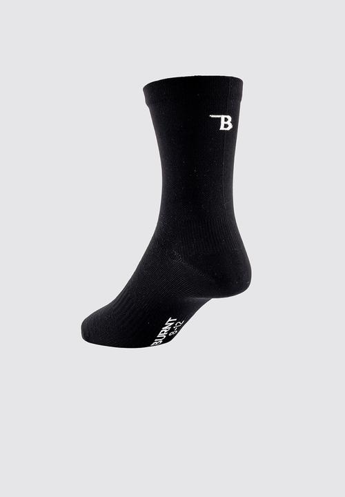 Burnt  - BRC Pro Sock - Black