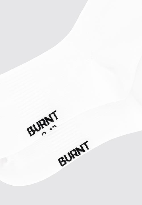Burnt  - BRC Pro Sock - White 
