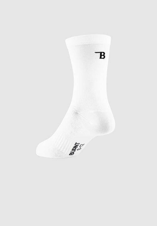 Burnt  - BRC Pro Sock - White 