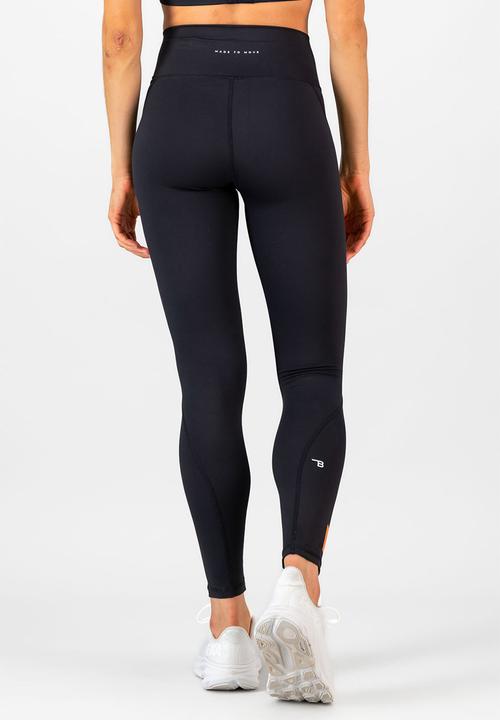 Burnt  - Essential Contour Legging Full - Black