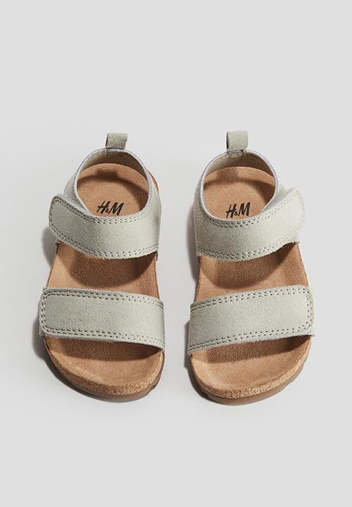 H&M - Sandals - light khaki green