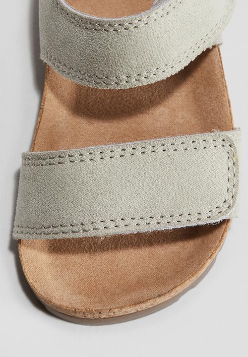 H&M - Sandals - light khaki green