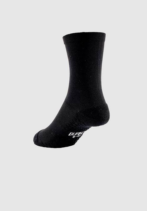 Burnt  - Glide Active Sock - Black