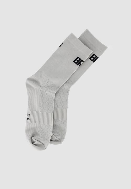 Burnt  - BRC Pro Socks - Ice grey 