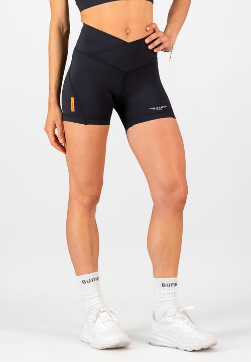 Burnt  - Essential Contour Short 4-Inch Inseam - Black