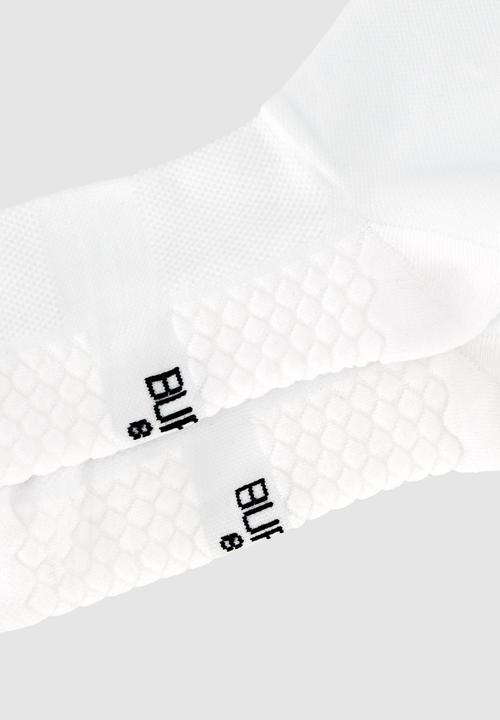Burnt  - Glide Active Sock - White