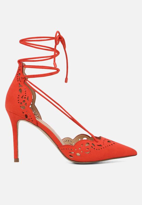 aldo orange heels