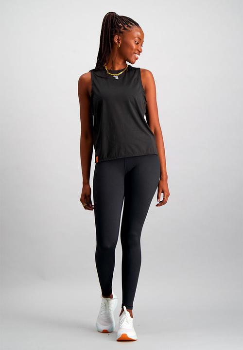 Burnt  - Essential Madison Tank - Black