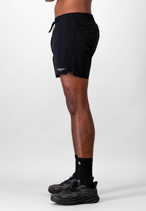 Burnt  - Fundamental Shift 5-Inch Short - Black
