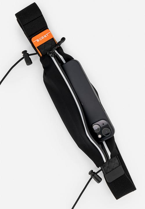 Burnt  - Pro Running Belt - Black