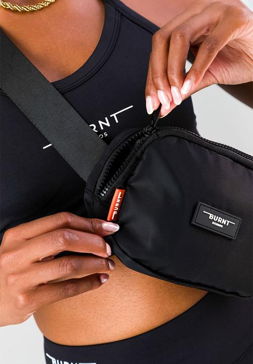 Burnt  - Everyday Cross Body Bag - Black
