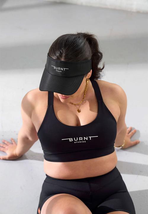 Burnt  - Performance visor - black