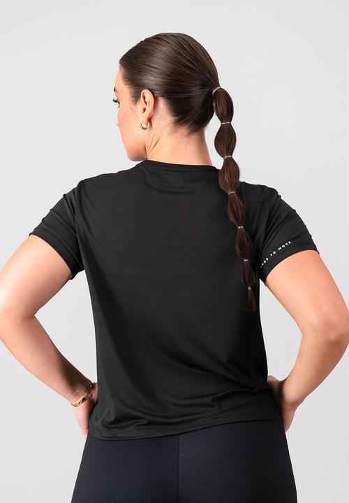 Burnt  - Essential Movement Tee - Black