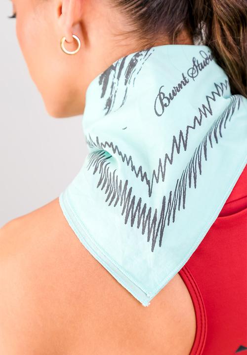 Burnt  - Bandana - Turquoise