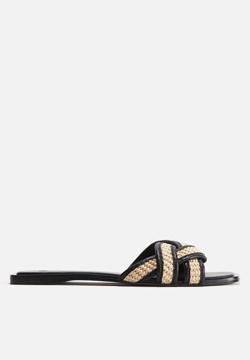H&M - Braided sandals - light beige
