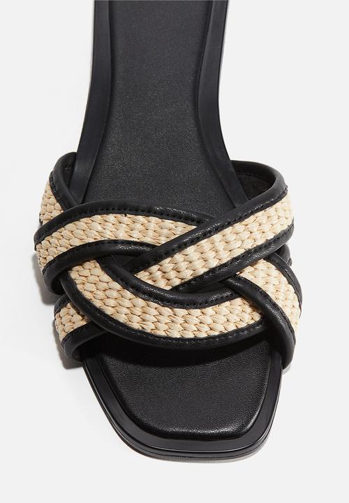 H&M - Braided sandals - light beige
