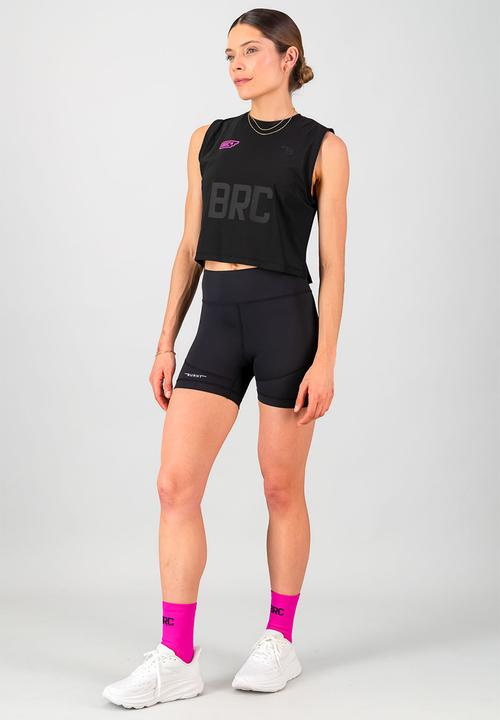 Burnt  - Speedflex Women's 4-Inch Short - Black