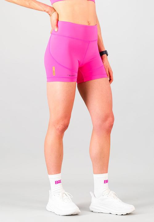 Burnt  - Speedflex women's 4-Inch Short - Electric Pink