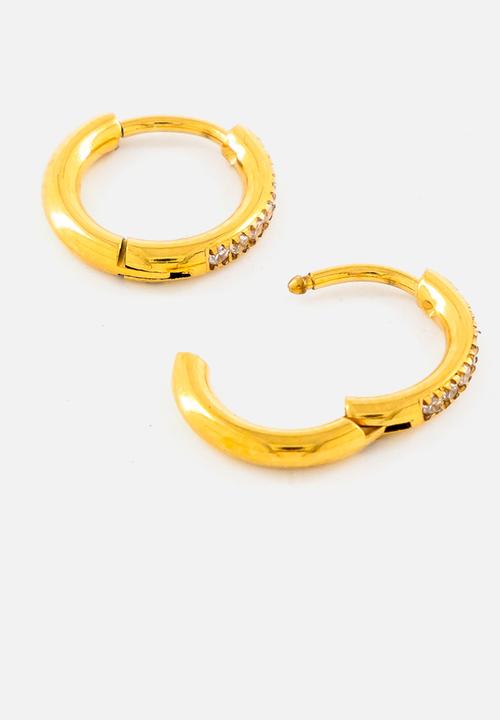 Burnt  - Radiate Thin Huggies  - Gold