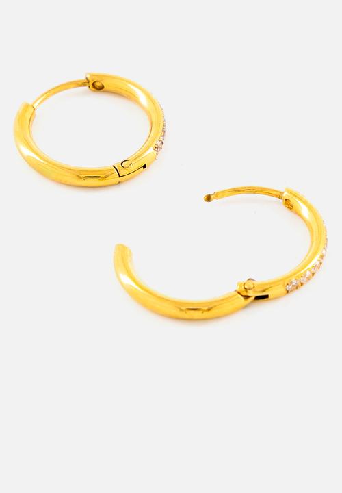 Burnt  - Radiate Thin Huggies - Gold