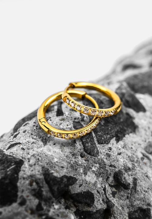 Burnt  - Radiate Thin Huggies - Gold