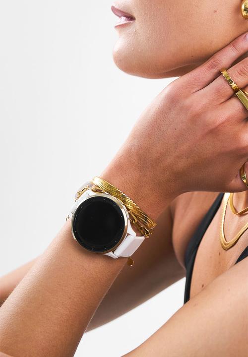 Burnt  - Fine Snake Bracelet - Gold
