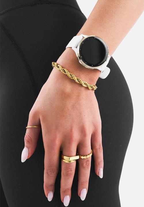Burnt  - Rope Chain Bracelet - Gold