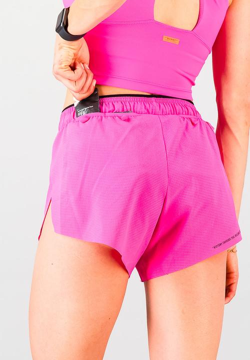 Burnt  - Sprintracer Women's Run Short - Electric Pink